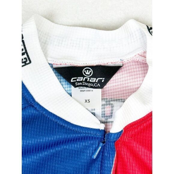 Texas Cycling Jersey Shirt XS Lone Star State Biking Don't Mess with Texas - Picture 5 of 8